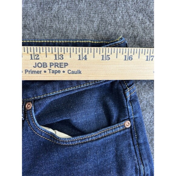 Flint And Tinder Selvedge Jeans Men's Sz 31x30 Slim Fit Dark Wash Huckleberry - Picture 11 of 14